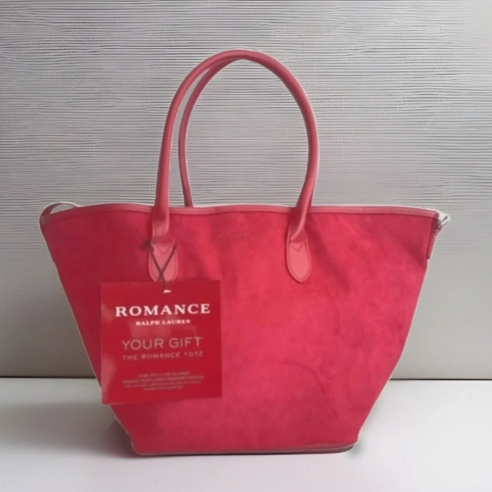 Ralph Lauren Red Tote Bag - Picture 2 of 3